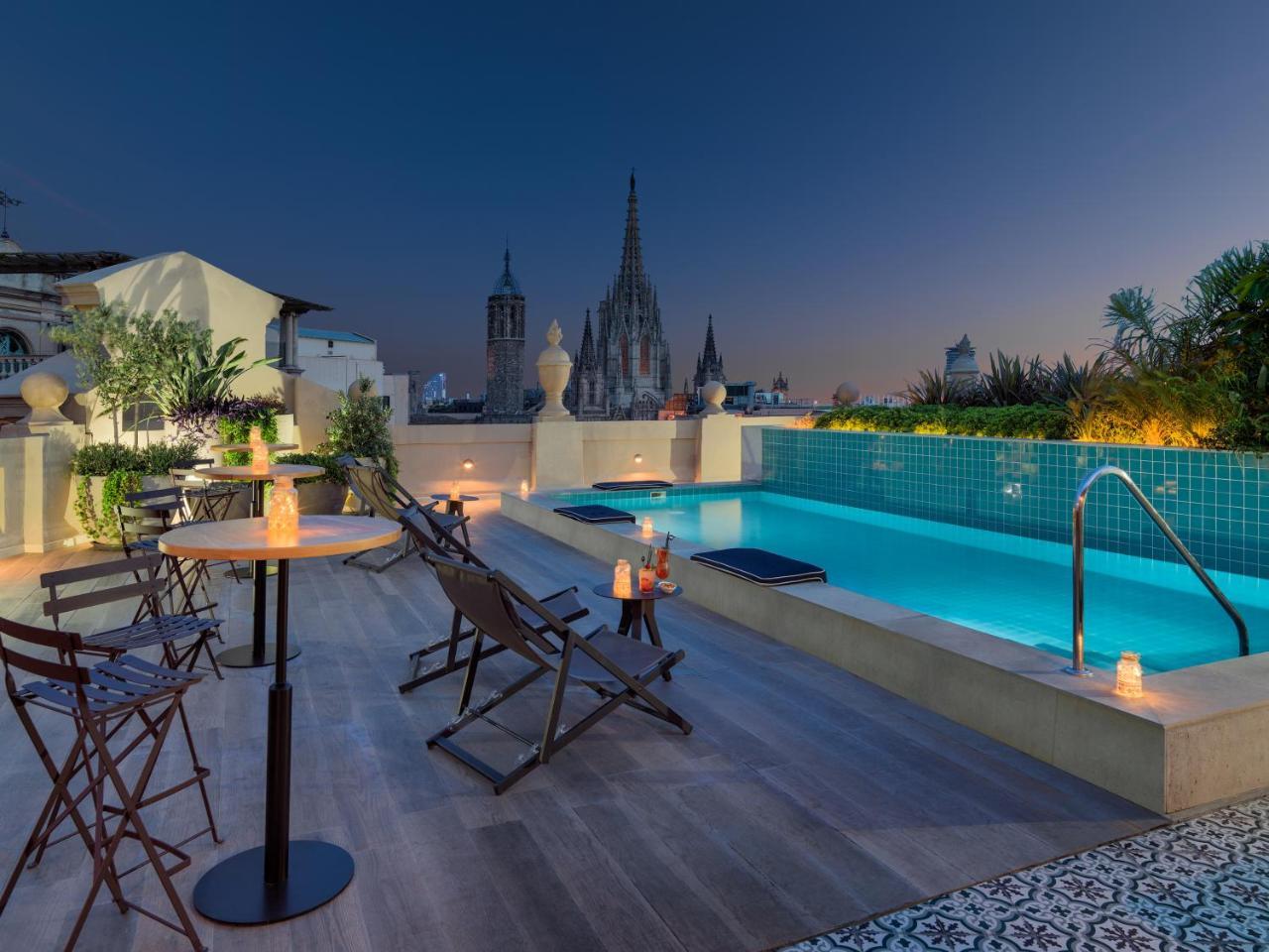 H10 Madison 4* Sup Hotel Barcelona Bagian luar foto